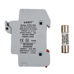 Superior For Solar System for PROTECTION 1000V DC Fuse 10x38mm gPV with LED