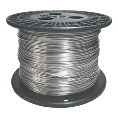 14 AWG Gauge Stainless Steel 316L Wire 500′ Length 0.0640″ Diameter