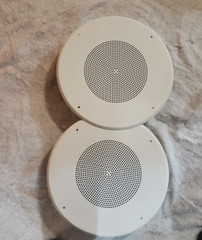 Lowell 8C5 -45 Speaker – Set of 2, New Open Box. 45 ohm ceiling speaker