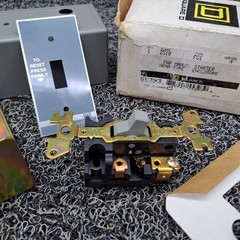 Square D Manual Starter 55393 Class 2510 Type FG1
