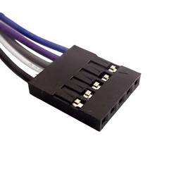 10pcs 30cm 5P -5P Connector Female to Female Dupont Wire Cable Line 2.54mm