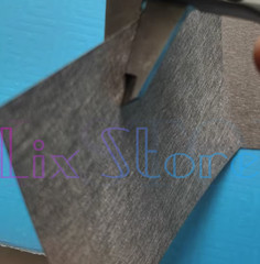 200*200*0.15mm Titanium Fiber Mat for Water Treatment Sintered Titanium Felt
