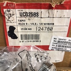 Lot of 3 Burndy UCG25RS – ALCU 8-1/08-1/0 (4770)
