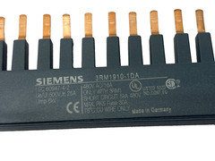 Siemens 3RM1910-1DA Busbar 3-Phase for 5 Motor Starters 15-Pole 480V LOT OF 2