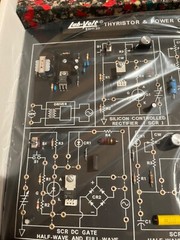 New Open Box 91011-20 LAB-VOLT Board THYRISTOR POWER CONTROLS WITH MOTOR KIT