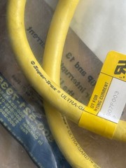 TPC SUPER-TREX CL25G07F003 QUICK-CONNECT CORDSET 16/5 3′ M/F 90/ST EXT NEW