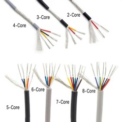 UL2547 Multi Core Shielded Wire Signal Cable 18AWG-28AWG 2/3/4/5/6/7/8 Core