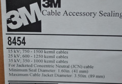 NEW – 3M 8454 Cable Accessory Cold Shrink Sealing Kit