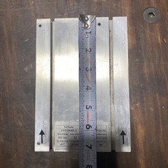 Heavy Duty Solid 7# Heat Sink 5 inch by 5 inch by 7 inch Part Num: IPPS104468-X