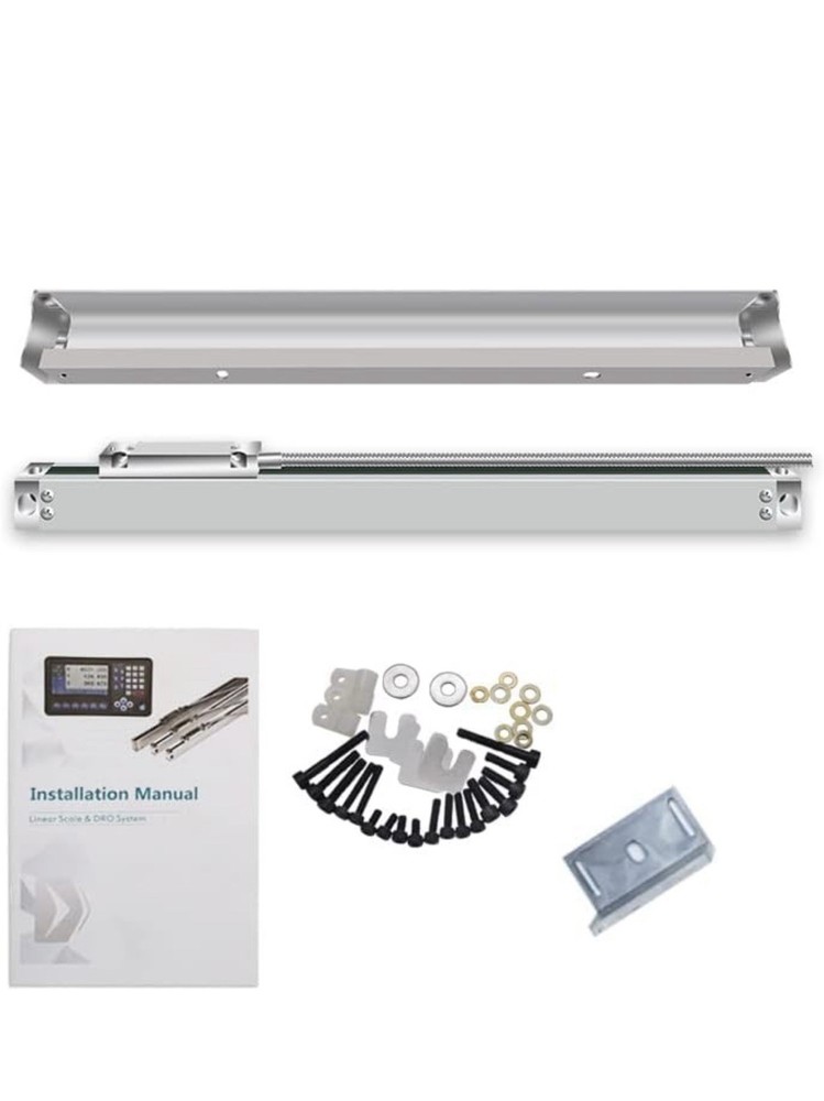 5um Resolution Small Slim 220mm (8inch) Linear Glass Scale