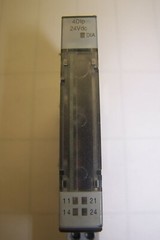 TURCK ELECTRONIC DIGITAL INPUT MODULE W/ TERMINAL BASE BL20-4DI-24VDC-P