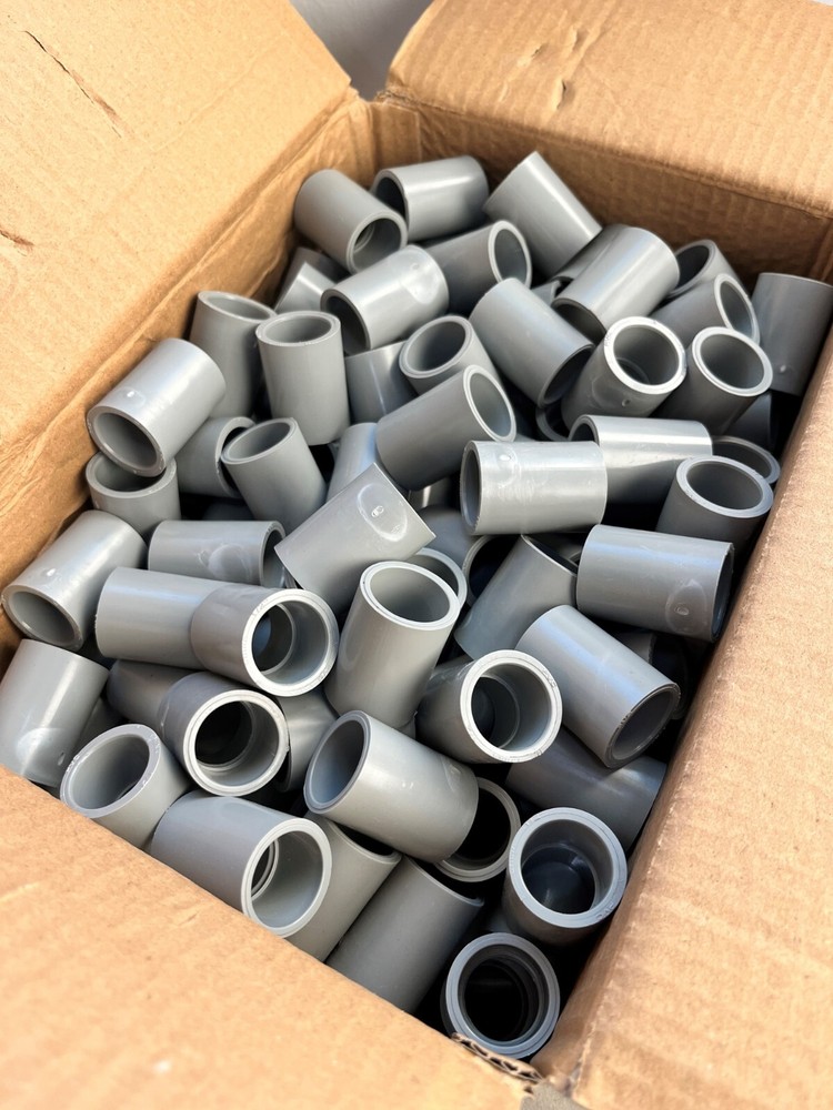 1/2″ PVC Standard Coupling for Sch 40 Rigid NM Conduit UL Listed 100 pc