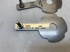 (Qty 2) ROSEDALE 1/2″ Grounding Rings (08705-3002 0050, 300-600, 446T) 316L