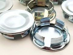 Box of 100 Steel City BL-111 1/2″ Steel-Zinc Plated Snap In Knockout Seals UH-OH