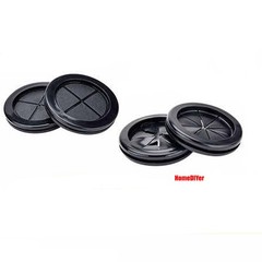 RoHS 2.0 Black Rubber Grommets Cable Wiring Grommet Cable Protect Plugs 16-130mm