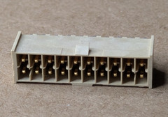 IPL1-110-01-L-D-K 20-Pin 2×10 PCB Header 2.54mm Through Hole Lot/9