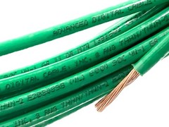 50′ FEET THHN THWN-2 8 AWG GAUGE GREEN COPPER BUILDING WIRE VW-1