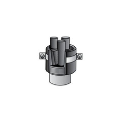 OZ-GEDNEY DR-1502-2, 1-1/2″ Conduit, Bakelite, Rigid Conduit Cable Support, 1pc