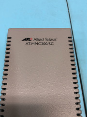 Allied Telesis AT-MMC200/SC Fiber Media Converter, 810-000602, 195682