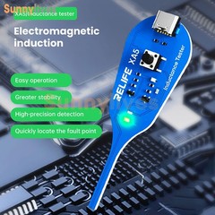 5pcs Type-C XA5 Motherboard Coil Tester Electromagnetic Inductor Detector Tool