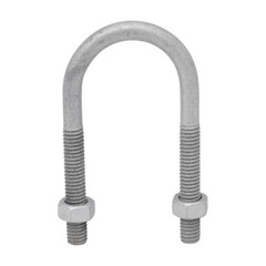 MADISON ELECTRIC 336, 2″ Malleable U Bolt, 1 pc