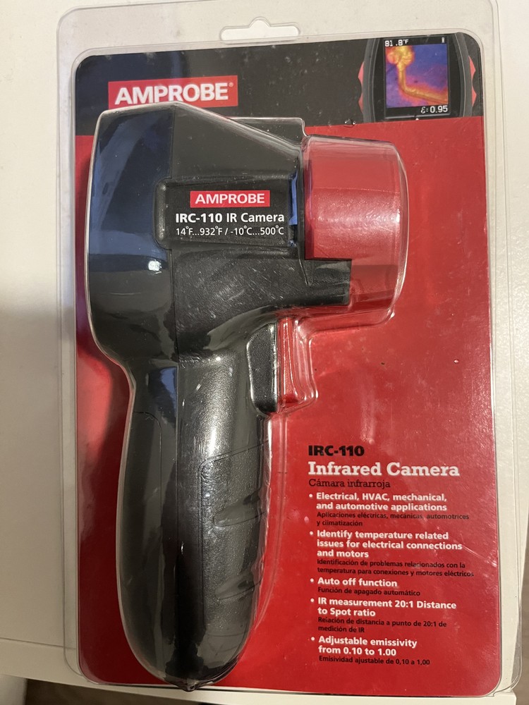 Amprobe IRC-110 Infrared Thermal Camera, 20:1