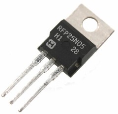 RFP25N05 N-Channel Power MOSFET, 50v, 25A – Lot of 10