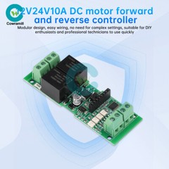 DC 12V 24V 10A Motor Forward Reverse Controller Module & Wireless Remote Control