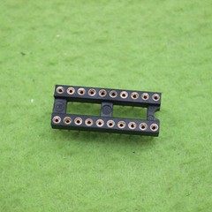 10pcs 20Pin DIP Round IC Sockets Adaptor Solder Type gold plated machined L8