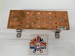 Harger GBIP14412TMGB 1/4″ X 4″ X 12″ TMGB Hole Pattern 36 Holes Grounding Bar