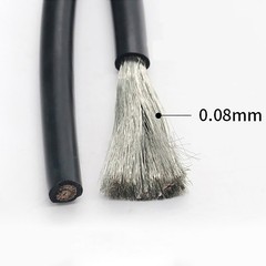 Flexible Soft Silicone Cable Wire 2/4/6/7/8/10/11/12-30AWG 0.08mm Tinned Copper