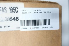 Delco 30-333 Fire Alarm Cable 3/c 18/1b Fas Csa Ft-4 200ft