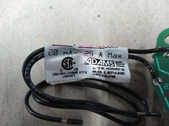 Adams LED Vandal Illumination Assembly A495E4A2 Elevator Equipment 120VAC Amber