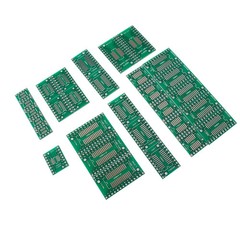35PCS Double-Sided PCB Kit SMD to DIP Adapter SOP8 SOP16 SOP20 SOP24 Board