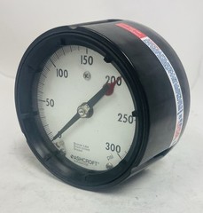 ASHCROFT NO. 45-1279-AS GAUGE 4.5INCH 0-300PSI