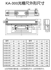 KA300 SINO Linear Scales for Lathe Mill CNC Machines Fast Ship 5Um 5V TTL