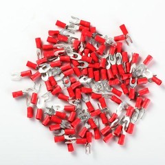 Vinyl Locking Spade Terminal #8 – 100 Pcs 22-18 AWG