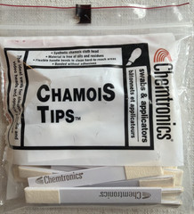 CC50 CHEMTRONICS 50-Pack Cleaning Swab Single Head Synthetic Chamois Tip 3.25″