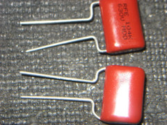 .1uf 630 volt DC Capacitors, made by RFE, qty of 2