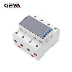 GEYA Three Phase Digital Display Voltage Current Protect Device 4P 63/100A 220V