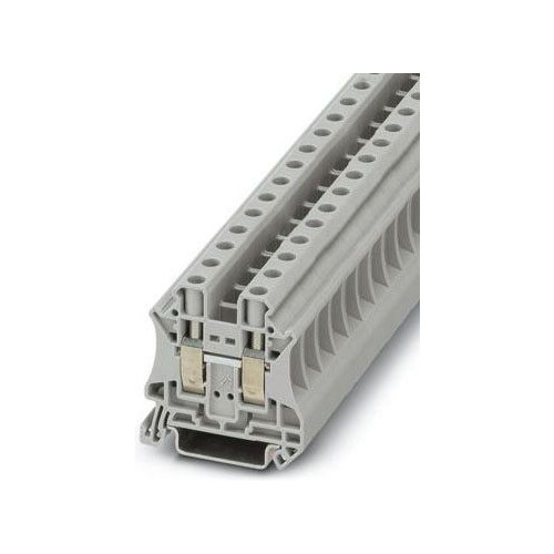 Phoenix Contact UT-10, 20 to 6 AWG, Feed-Through Terminal Block, 1 pc