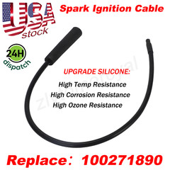 Replacement Spark Ignition Cable 100271890 , Copper , Silicone , DIN Connector