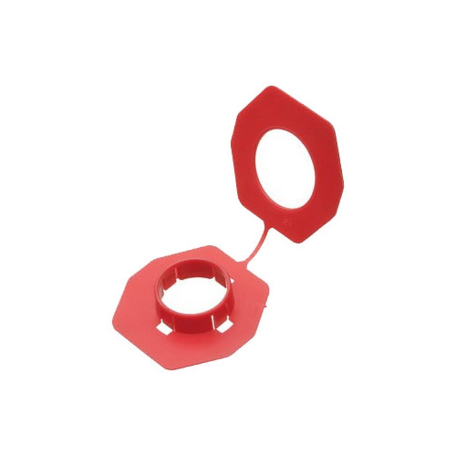 Arlington Industries SB130, Red Plastic, Non-Metallic, Stud Bushing, 1 pc
