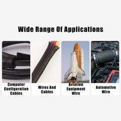 PET Nylon Expandable Braided Cable Sleeving Φ6.0 mm Wire Harness/Auto/Sheathing