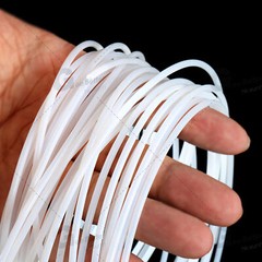 White / Transparent PTFE Tubing Air Tube High Temp Resistance 0.6-8.0 mm OD –