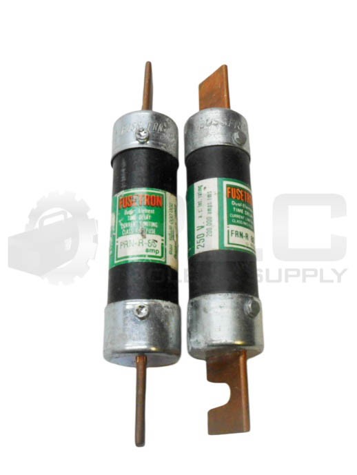 LOT OF 2 BUSSMANN FRN-R-80 DUAL ELEMENT FUSE 80A 250VAC