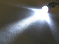 2 BBT Super Bright 12 volt DC 9 White LED 1141 Light Bulbs