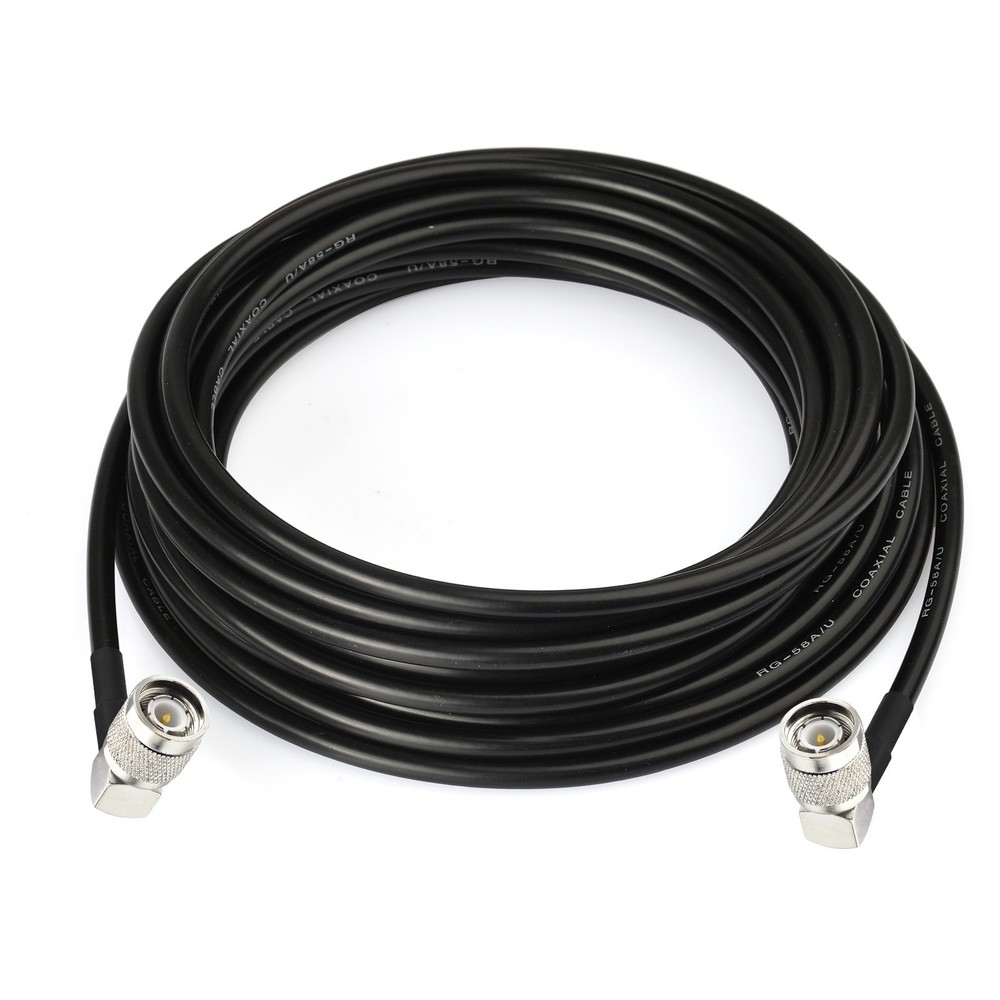 25FT Antenna 90° For Trimble Variety GPS Cable EZ-guide FMX TNC Male Right Angle