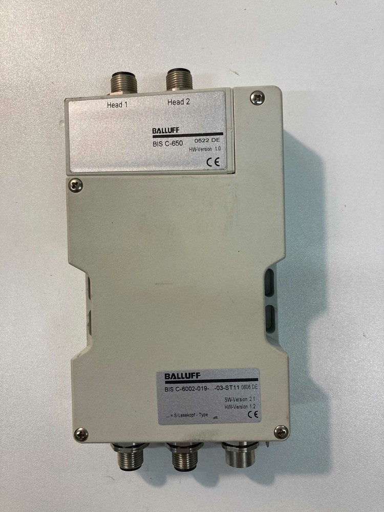 Balluff Auswerteeinheit BIS009A BIS-C-6002-019-xxx-03-ST11 & BIS008F BIS C-650
