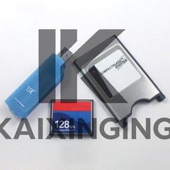 Reader 128MB/256MB/512MB/1G/2G CF Compact Flash Card+CF-PCMCIA Adapter+SSK